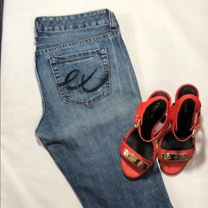 Express Stella Fit & Flare Jeans 8S